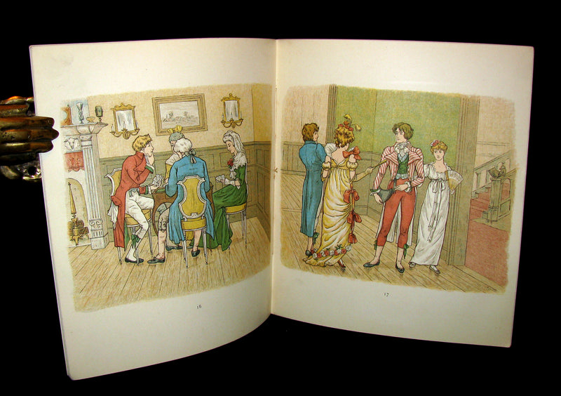 1890 Scarce French Book ~  Desires, Dances & Disappointments illustrated by the Casella Sisters