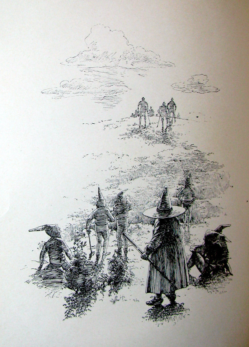 1895 Scarce Victorian Book -  The Fairy-Folk of Blue Hill by Lily F. Wesselhoeft. Illustrated.