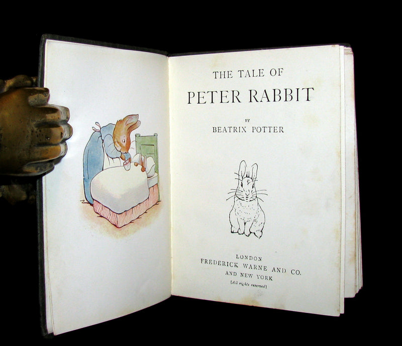 1910 Rare UK early Edition - THE TALE OF PETER RABBIT by Beatrix Potter.