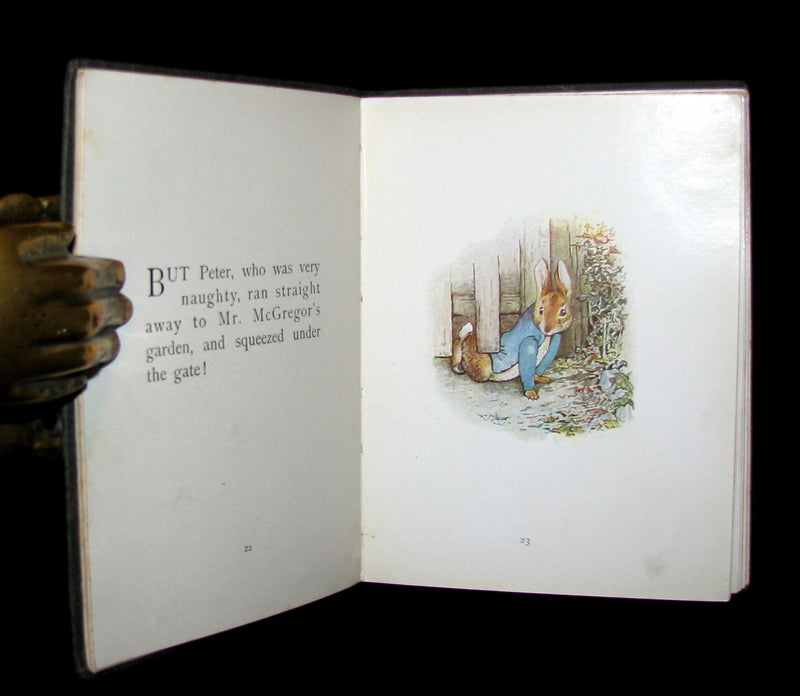1910 Rare UK early Edition - THE TALE OF PETER RABBIT by Beatrix Potter.