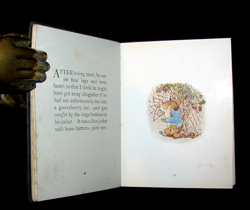 1910 Rare UK early Edition - THE TALE OF PETER RABBIT by Beatrix Potter.