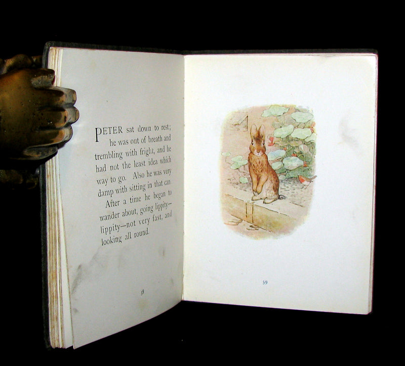 1910 Rare UK early Edition - THE TALE OF PETER RABBIT by Beatrix Potter.