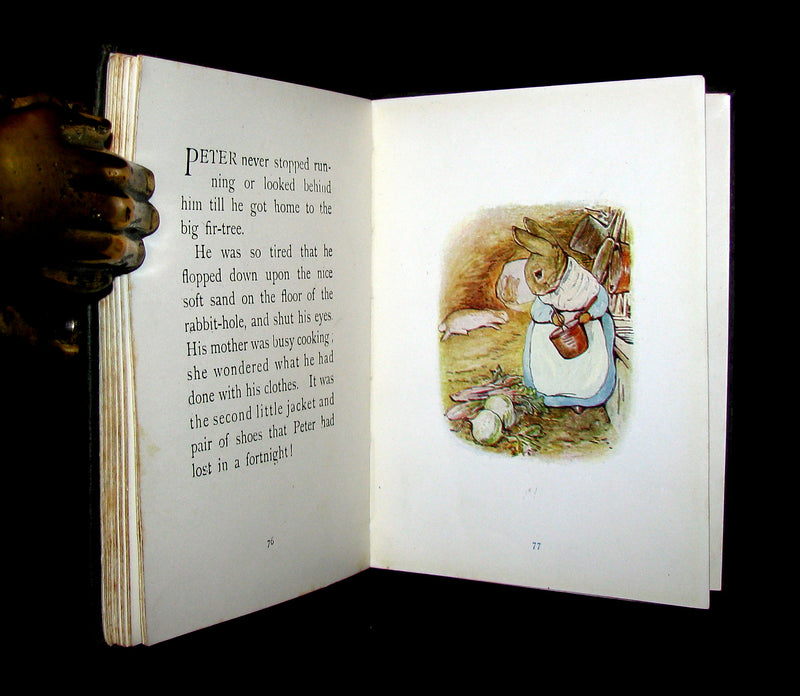 1910 Rare UK early Edition - THE TALE OF PETER RABBIT by Beatrix Potter.