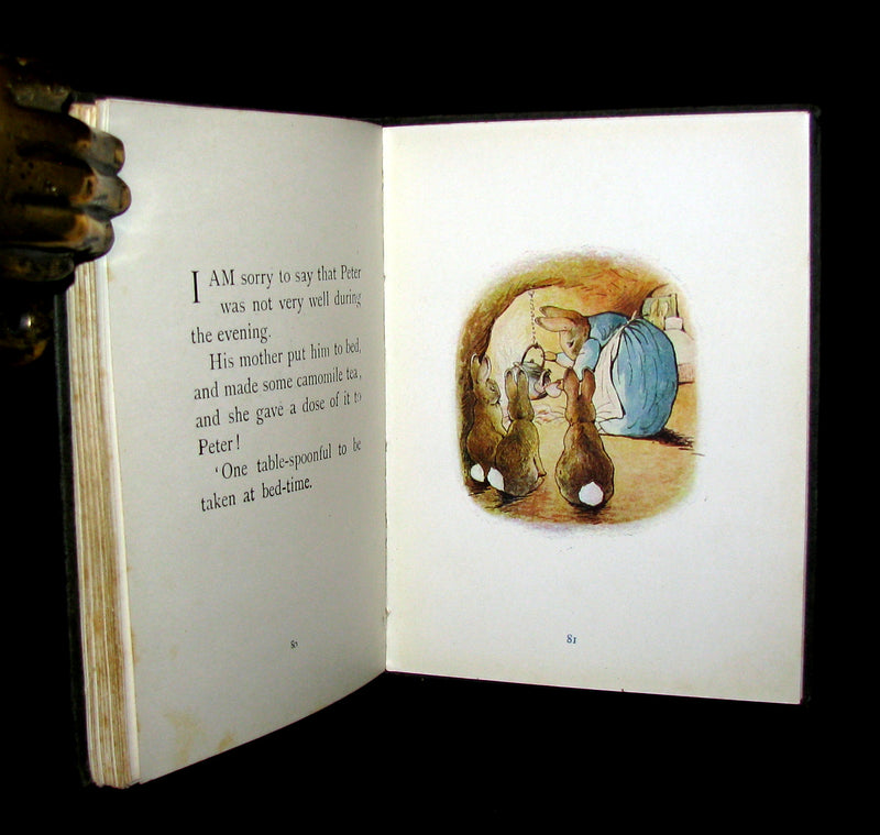 1910 Rare UK early Edition - THE TALE OF PETER RABBIT by Beatrix Potter.