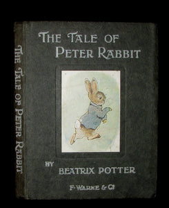 1910 Rare UK early Edition - THE TALE OF PETER RABBIT by Beatrix Potter.
