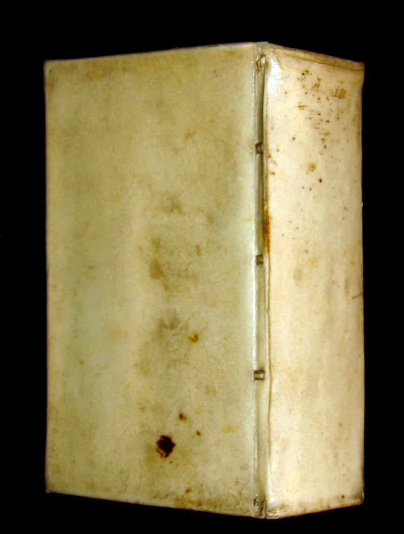 1677 Rare Latin Book - The Lives of the Twelve Caesars by Suetonius - CAESARUM XII VITAE