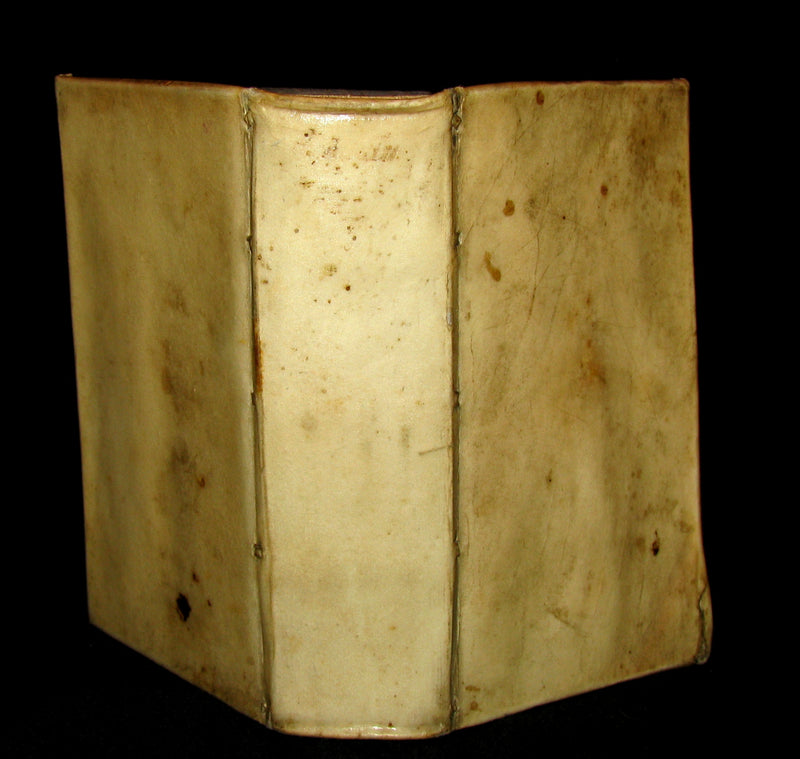 1677 Rare Latin Book - The Lives of the Twelve Caesars by Suetonius - CAESARUM XII VITAE