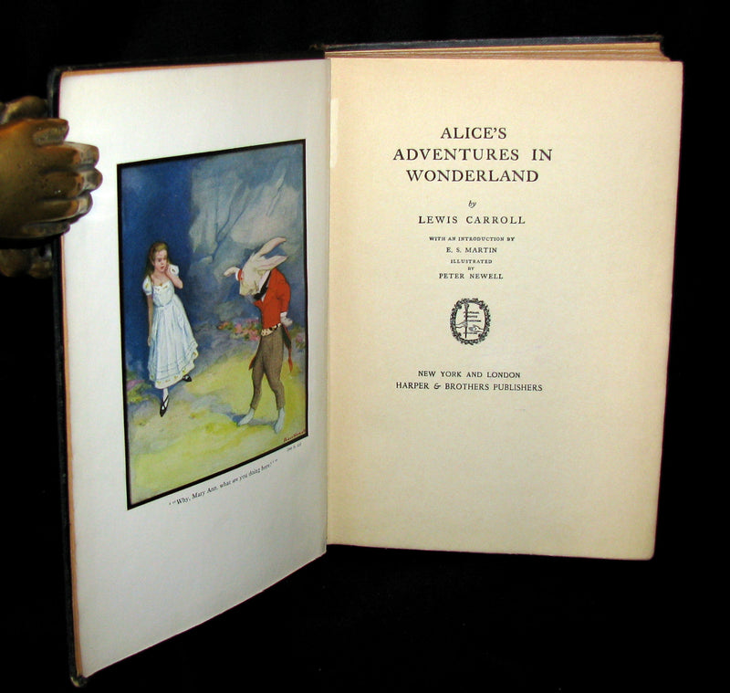 1901 Rare Edition - Alice's Adventures in Wonderland by Lewis Carroll illustrated by Peter Newell.