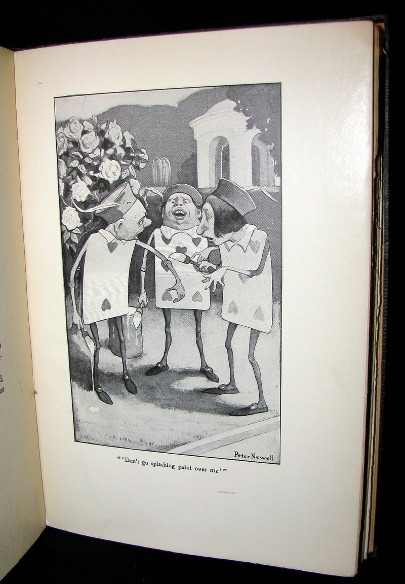 1901 Rare Edition - Alice's Adventures in Wonderland by Lewis Carroll illustrated by Peter Newell.