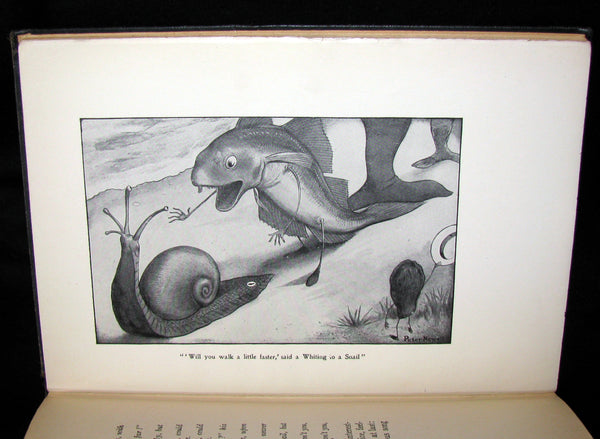 1901 Rare Edition - Alice's Adventures in Wonderland by Lewis Carroll illustrated by Peter Newell.