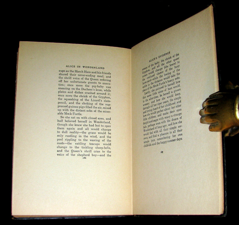 1901 Rare Edition - Alice's Adventures in Wonderland by Lewis Carroll illustrated by Peter Newell.