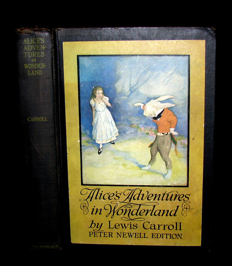 1901 Rare Edition - Alice's Adventures in Wonderland by Lewis Carroll illustrated by Peter Newell.