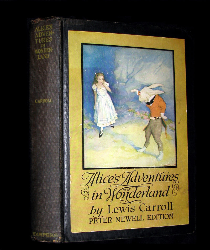 1901 Rare Edition - Alice's Adventures in Wonderland by Lewis Carroll illustrated by Peter Newell.