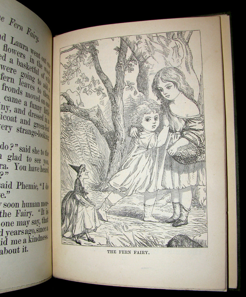 1874 Very Scarce Victorian Book - ALICE'S NEW BOOK. And Other Tales. Illustrated.