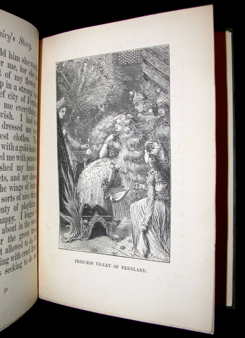 1874 Very Scarce Victorian Book - ALICE'S NEW BOOK. And Other Tales. Illustrated.