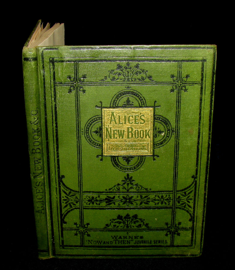 1874 Very Scarce Victorian Book - ALICE'S NEW BOOK. And Other Tales. Illustrated.