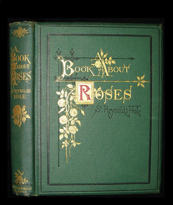 1872 Rare Victorian Gardening Book -  A book about Roses : How to grow and show them