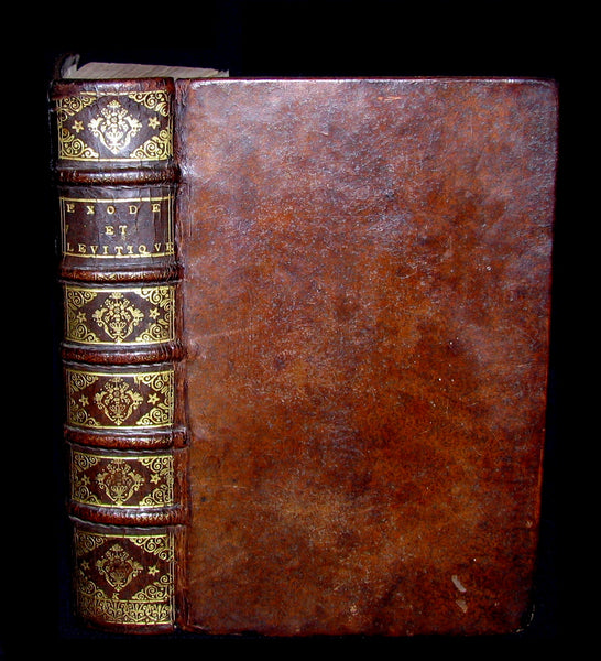 1690 Rare Latin French Bible - The Book of Exodus and Leviticus - L'Exode et Le Levitique