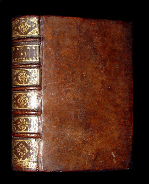 1690 Rare Latin French Bible - The Book of Exodus and Leviticus - L'Exode et Le Levitique