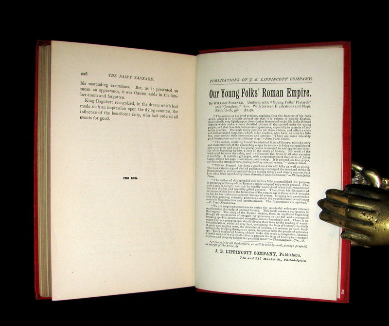 1887 Scarce Victorian Edition - Hackländer's FAIRY TALES - Enchanting and Enchanted. 1stED.