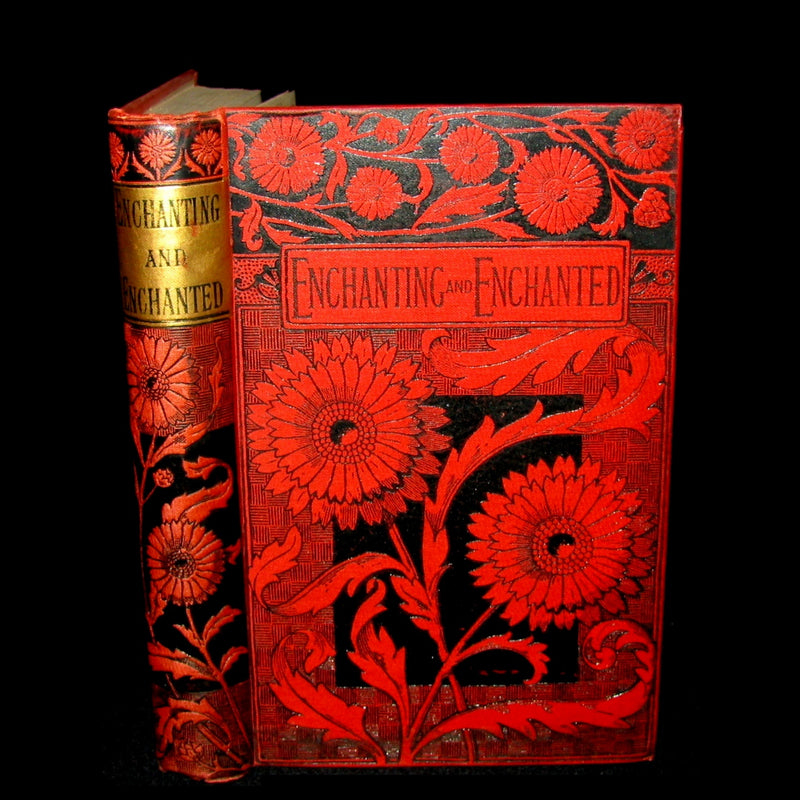 1887 Scarce Victorian Edition - Hackländer's FAIRY TALES - Enchanting and Enchanted. 1stED.