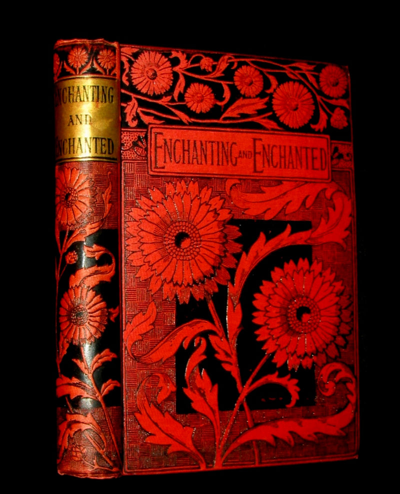 1887 Scarce Victorian Edition - Hackländer's FAIRY TALES - Enchanting and Enchanted. 1stED.