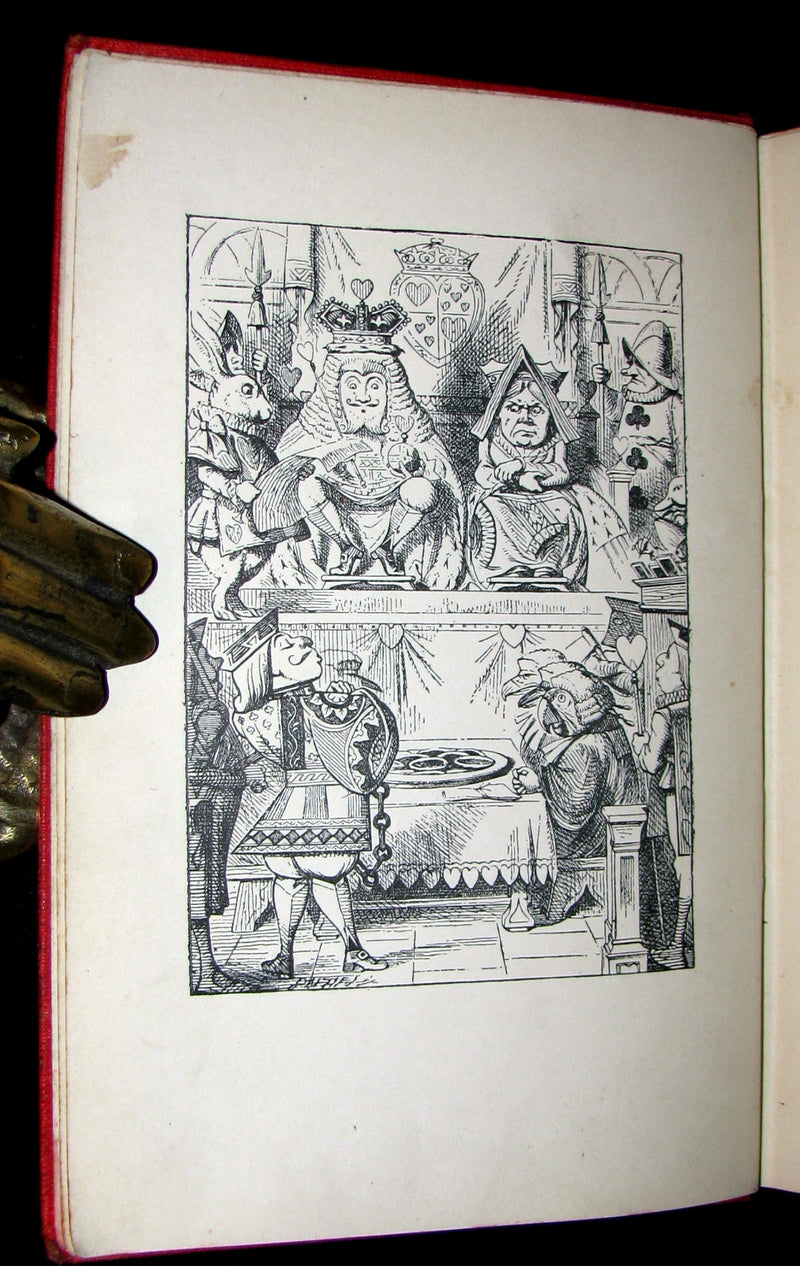 1908 Scarce "Miniature Edition" - Alice's Adventures in Wonderland by Lewis Carroll.