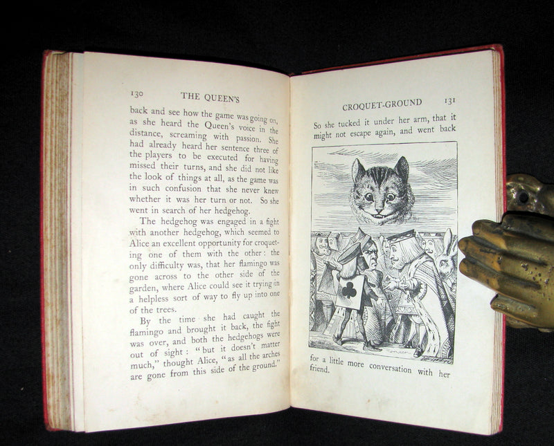 1908 Scarce "Miniature Edition" - Alice's Adventures in Wonderland by Lewis Carroll.