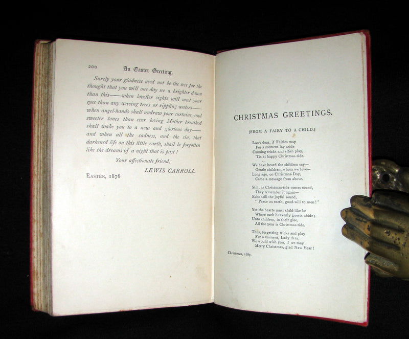 1908 Scarce "Miniature Edition" - Alice's Adventures in Wonderland by Lewis Carroll.