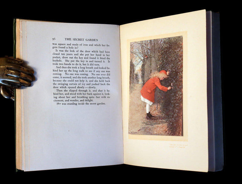 1911 Rare First Edition Book - THE SECRET GARDEN by Frances Hodgson Burnett.