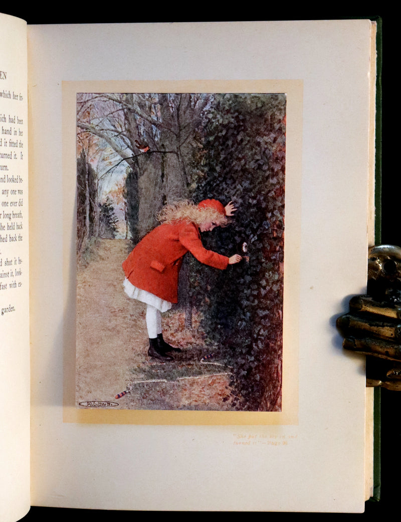 1911 Rare First Edition Book - THE SECRET GARDEN by Frances Hodgson Burnett.