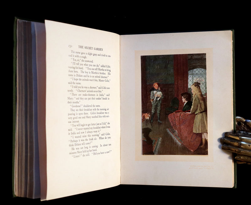 1911 Rare First Edition Book - THE SECRET GARDEN by Frances Hodgson Burnett.