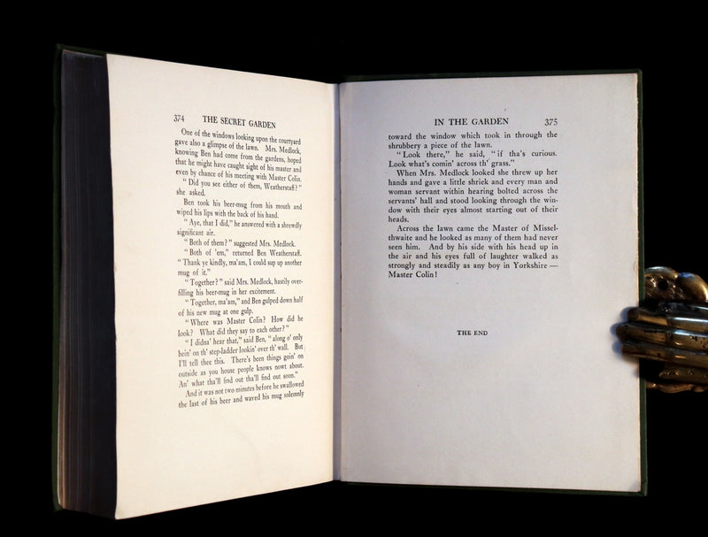 1911 Rare First Edition Book - THE SECRET GARDEN by Frances Hodgson Burnett.