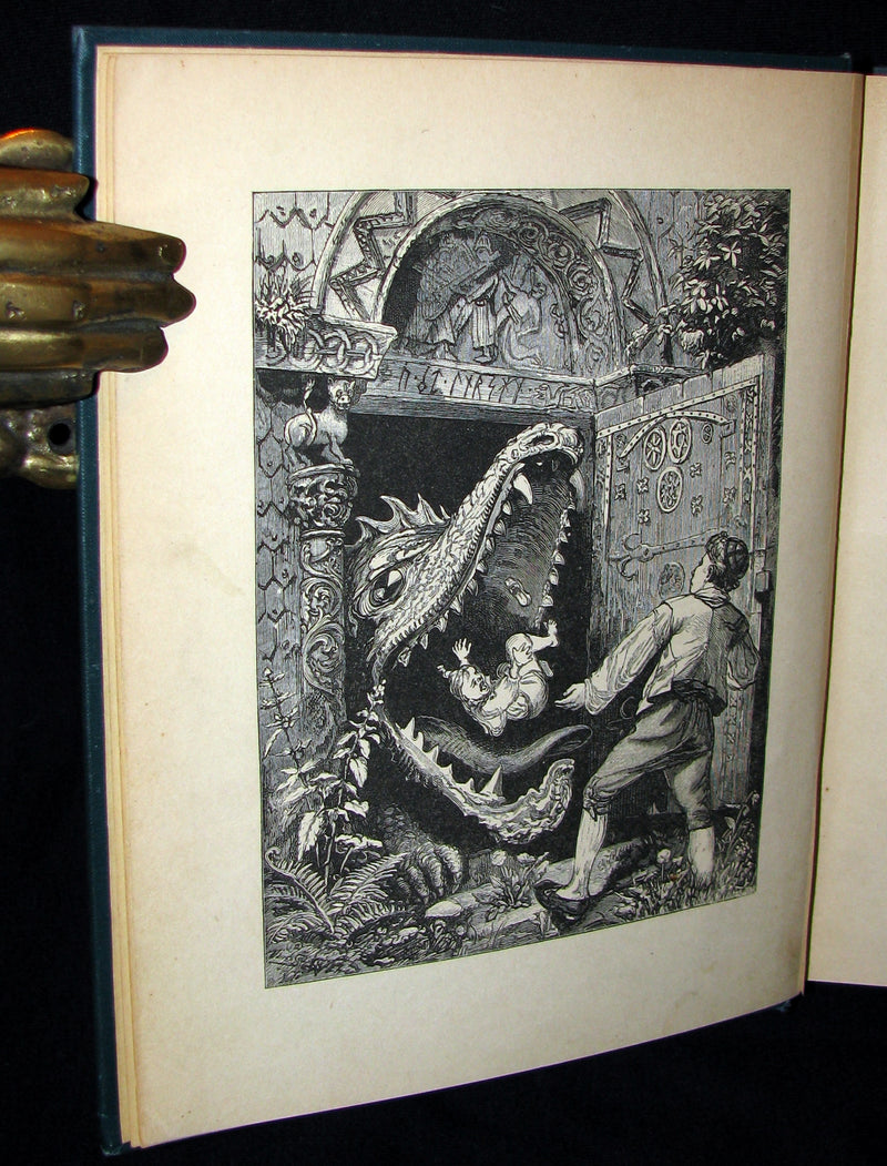 1883 Scarce Book - Norwegian Folk and Fairy Tales by P. Chr. Asbjörnsen. Illustrated.