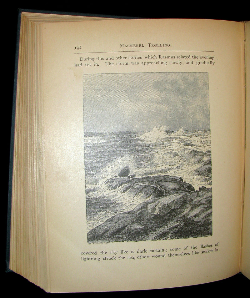 1883 Scarce Book - Norwegian Folk and Fairy Tales by P. Chr. Asbjörnsen. Illustrated.