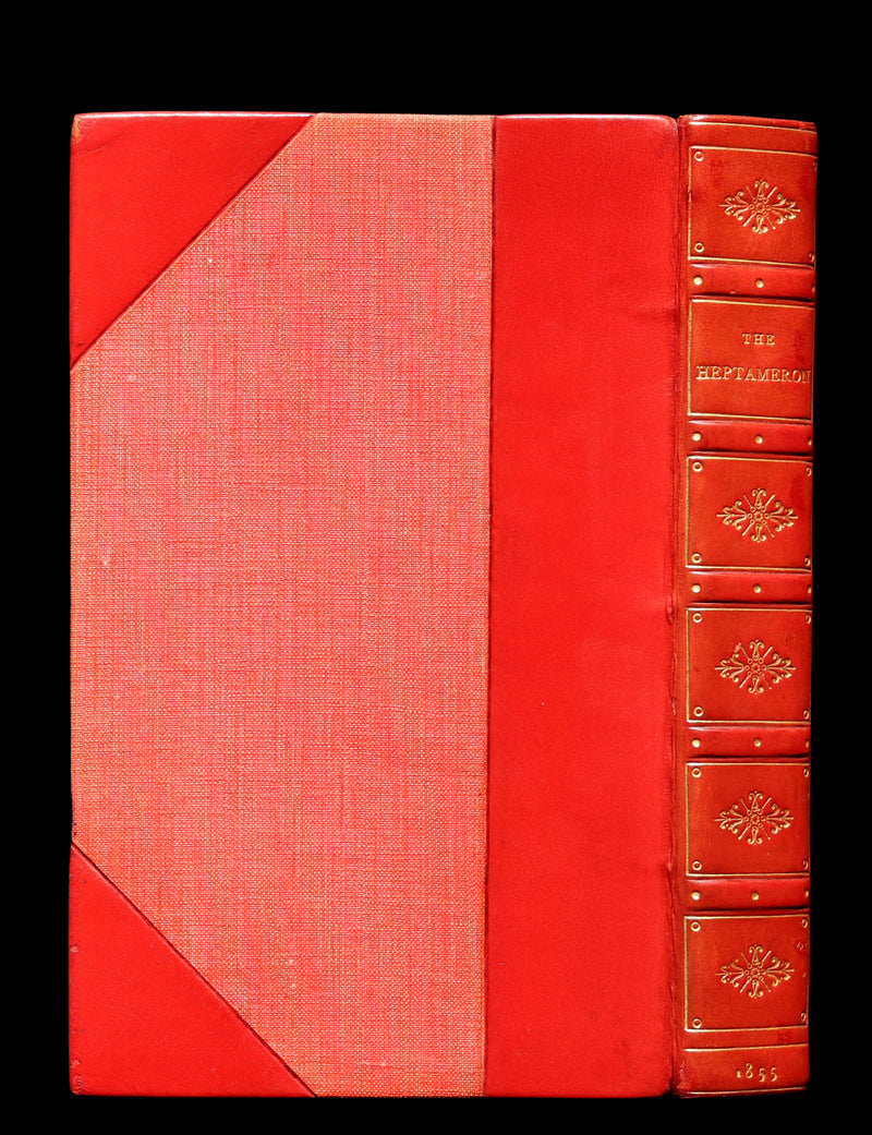 1855 Nice Bayntun Binding - The Heptameron of Margaret, Queen of Navarre.