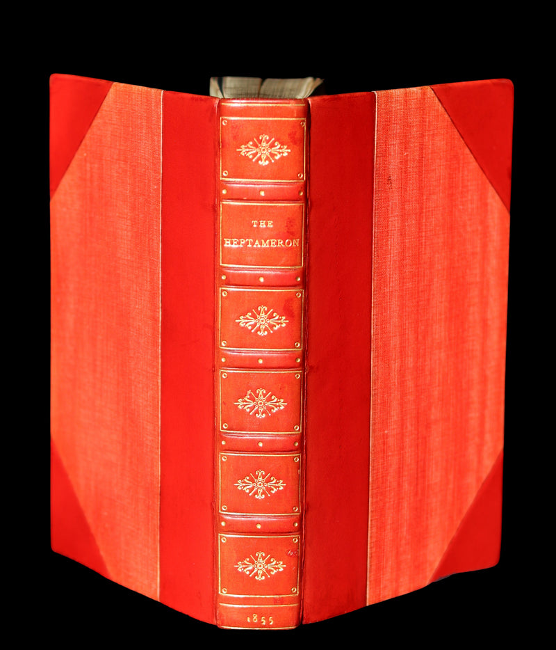 1855 Nice Bayntun Binding - The Heptameron of Margaret, Queen of Navarre.