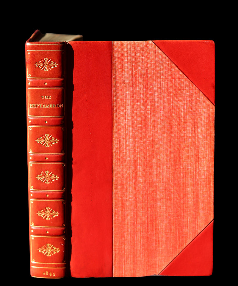 1855 Nice Bayntun Binding - The Heptameron of Margaret, Queen of Navarre.