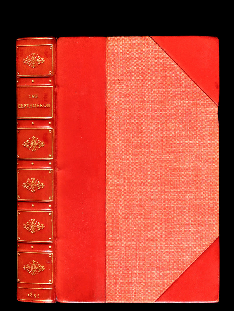 1855 Nice Bayntun Binding - The Heptameron of Margaret, Queen of Navarre.