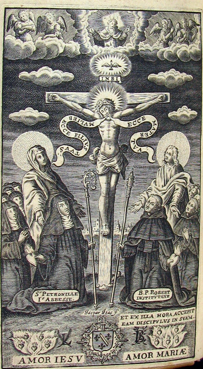 1623 Scarce French Vellum Book - Raison de l'Institut de l'Ordre de Font-Evraud (FONTEVRAUD)