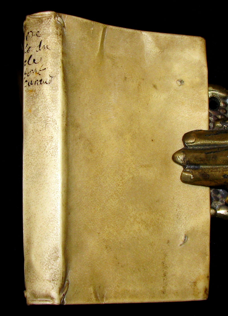 1623 Scarce French Vellum Book - Raison de l'Institut de l'Ordre de Font-Evraud (FONTEVRAUD)