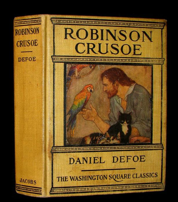 1920 Rare Book - Robinson Crusoe illustrated by Elenore Plaisted Abbott.