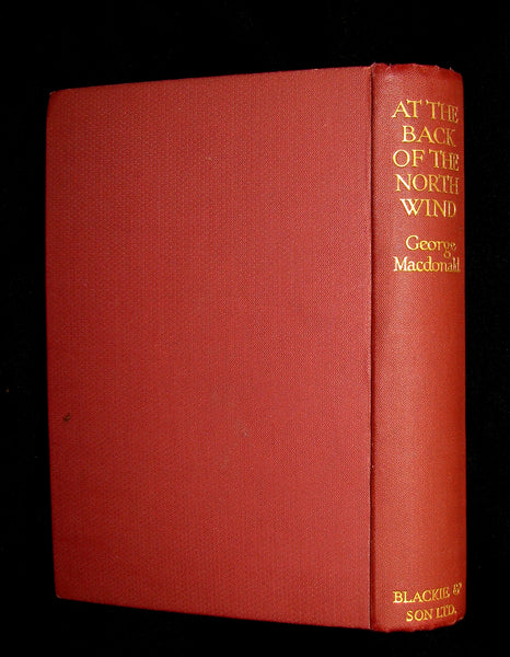 1930 Rare Book - AT THE BACK OF THE NORTH WIND by George MacDonald.