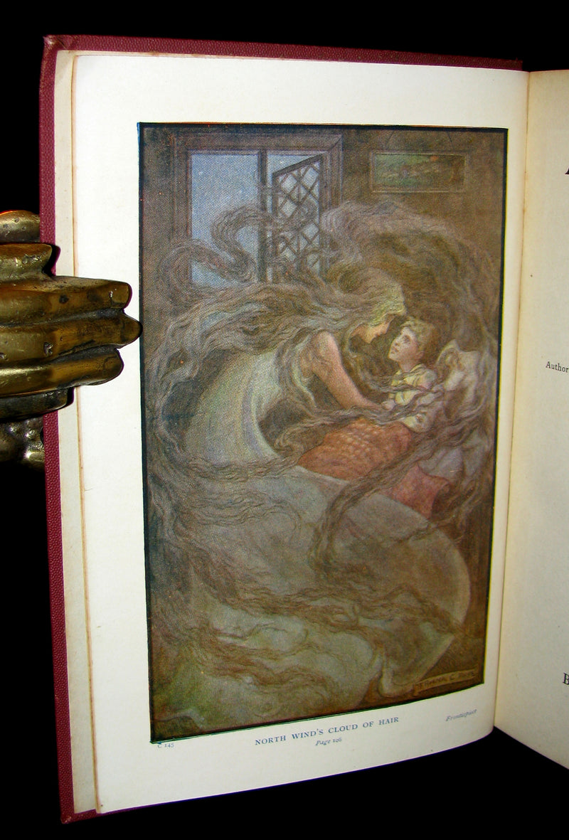 1930 Rare Book - AT THE BACK OF THE NORTH WIND by George MacDonald.