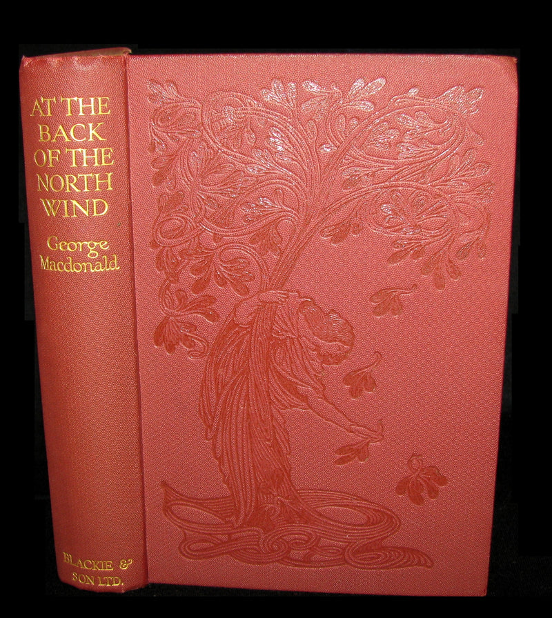 1930 Rare Book - AT THE BACK OF THE NORTH WIND by George MacDonald.