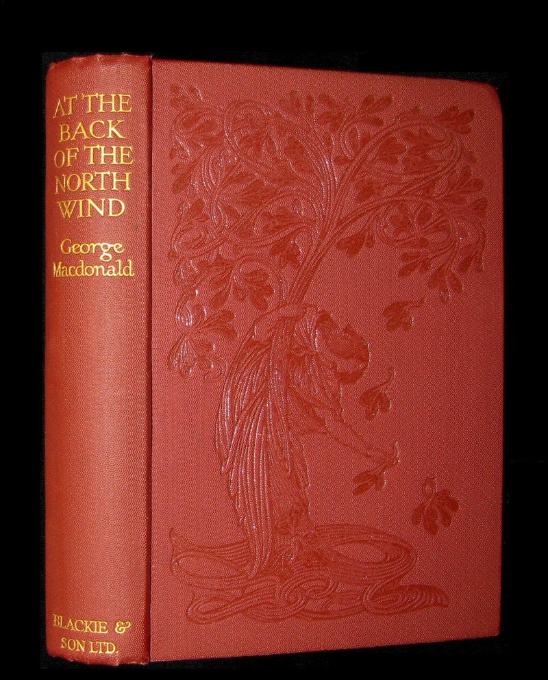 1930 Rare Book - AT THE BACK OF THE NORTH WIND by George MacDonald.