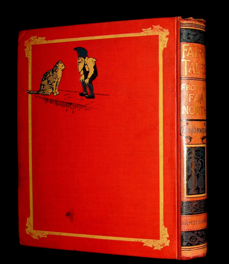 1897 Scarce English 1stED Book - Norwegian Fairy Tales from the Far North by Asbjørnsen