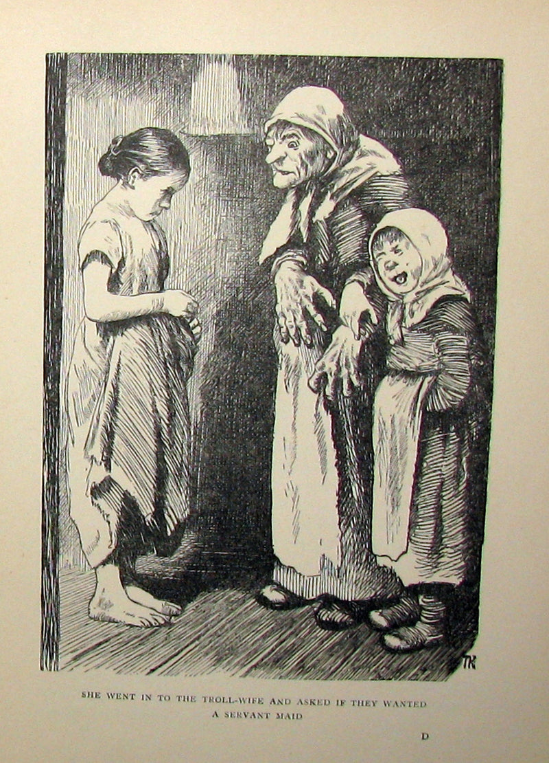 1897 Scarce English 1stED Book - Norwegian Fairy Tales from the Far North by Asbjørnsen