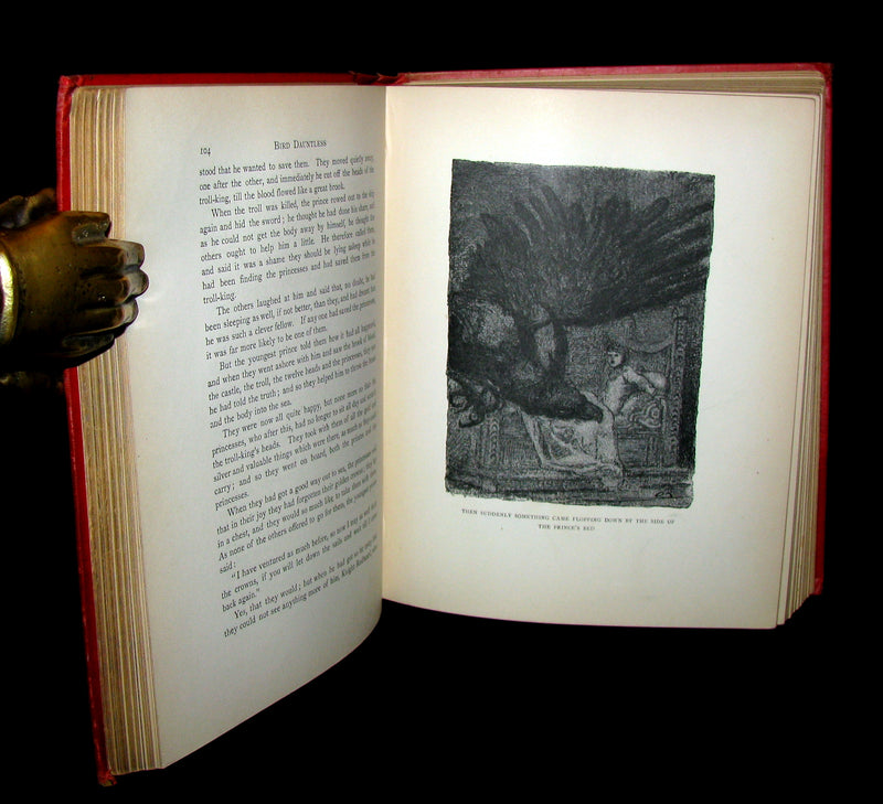 1897 Scarce English 1stED Book - Norwegian Fairy Tales from the Far North by Asbjørnsen