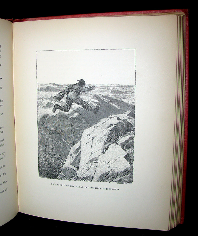 1897 Scarce English 1stED Book - Norwegian Fairy Tales from the Far North by Asbjørnsen